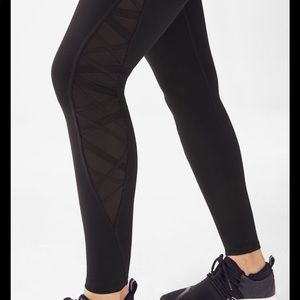 Powerhold by Fabletics mid rise mesh leggings!